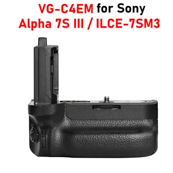 A7SIII Вертикална ръкохватка VG-C4EM Батарейная писалка за Sony Alpha 7S III ILCE-7SM3 A7SIII A7SM3 Батарейная дръжка