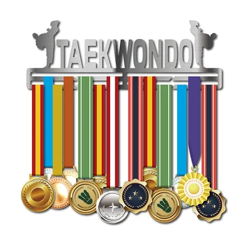 DDJOPH Закачалка за медали по таекуондо Спортна закачалка за медали Титуляр за медали настанява гости в 32+ медали