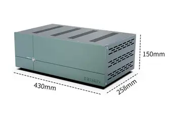 В a800 5.1-канален професионален усилвател на мощност hi-fi системи с висока мощност 100 W + 100 W pure post